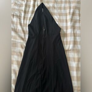 Black Pixie Market Halter Dress